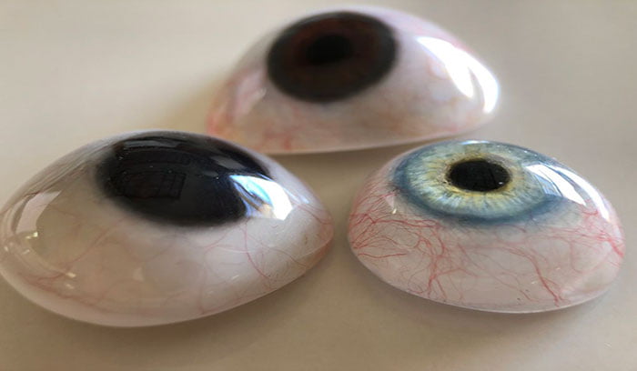 Acro-Composite Artificial Eye