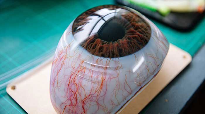 3D printed artificial eye