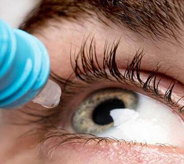 Artificial eye infection treatment