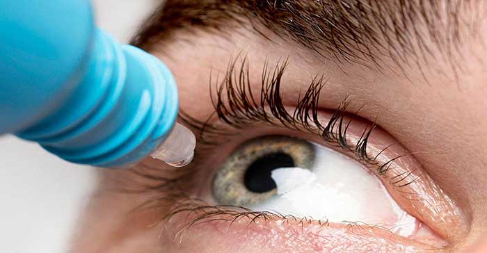 Artificial eye infection treatment